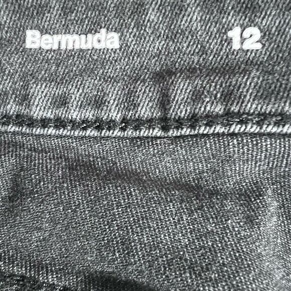 Sonoma Bermuda jean shorts black size 12 - Picture 4 of 11